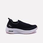 Sprint Black Slip On Sneakers 0120506
