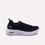 Sprint Black Slip On Sneakers 0120506