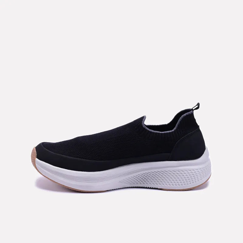 Sprint Black Slip On Sneakers 0120506