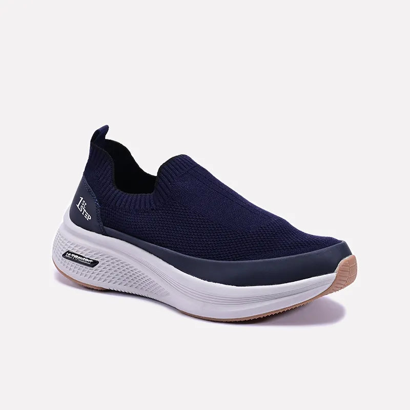 Sprint Blue Slip On Sneakers 0120506
