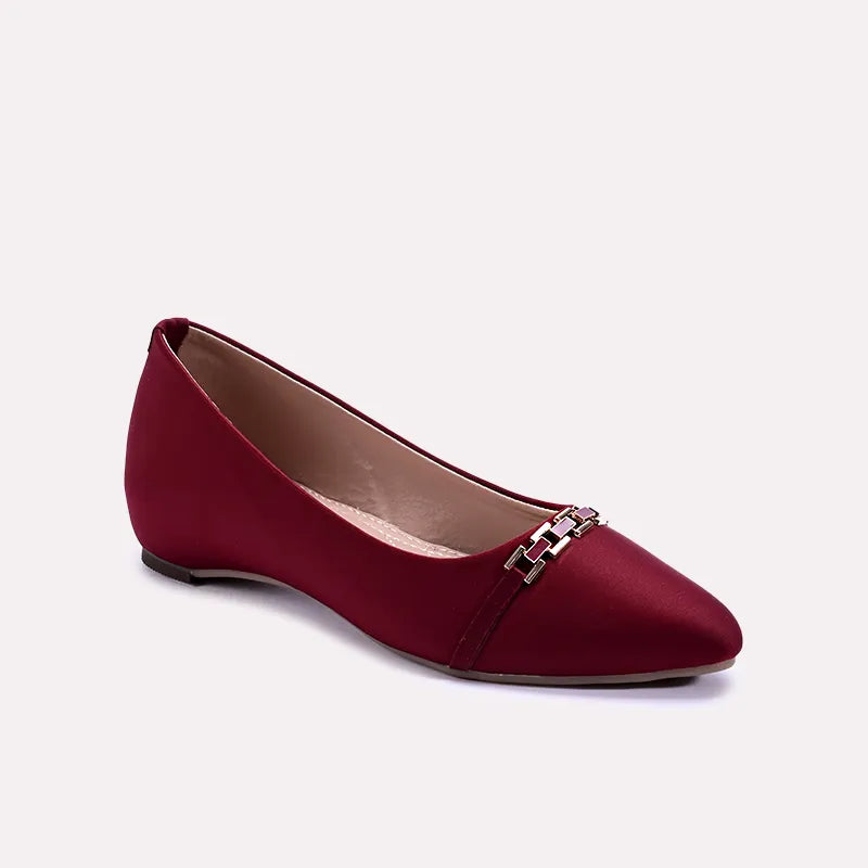 stepee maroon fancy pumps