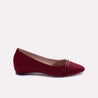 stepee womens maroon fancy pumps