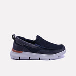 Swerve Blue Slip On Sneakers 0120496