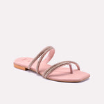 Sylvette Peach Fancy Slippers 0412837