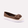 tansy brown comfy casual pumps