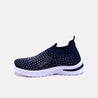 Tauria Blue Slip On Sneakers for women