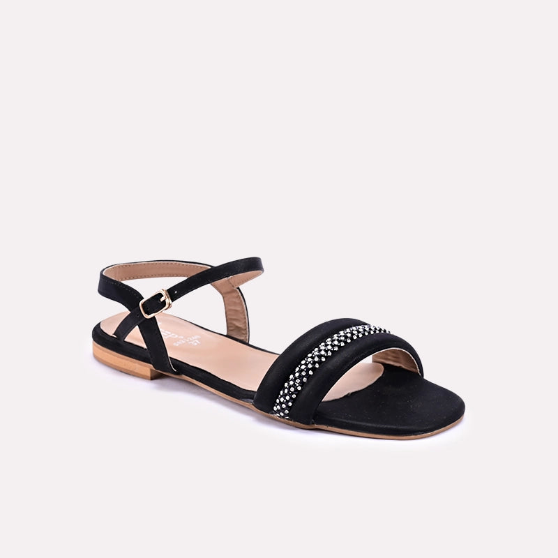 thorndale black fancy sandals