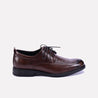 thornleigh mens brown derby formal shoes