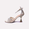 tiffany gold bridal heel sandals for women