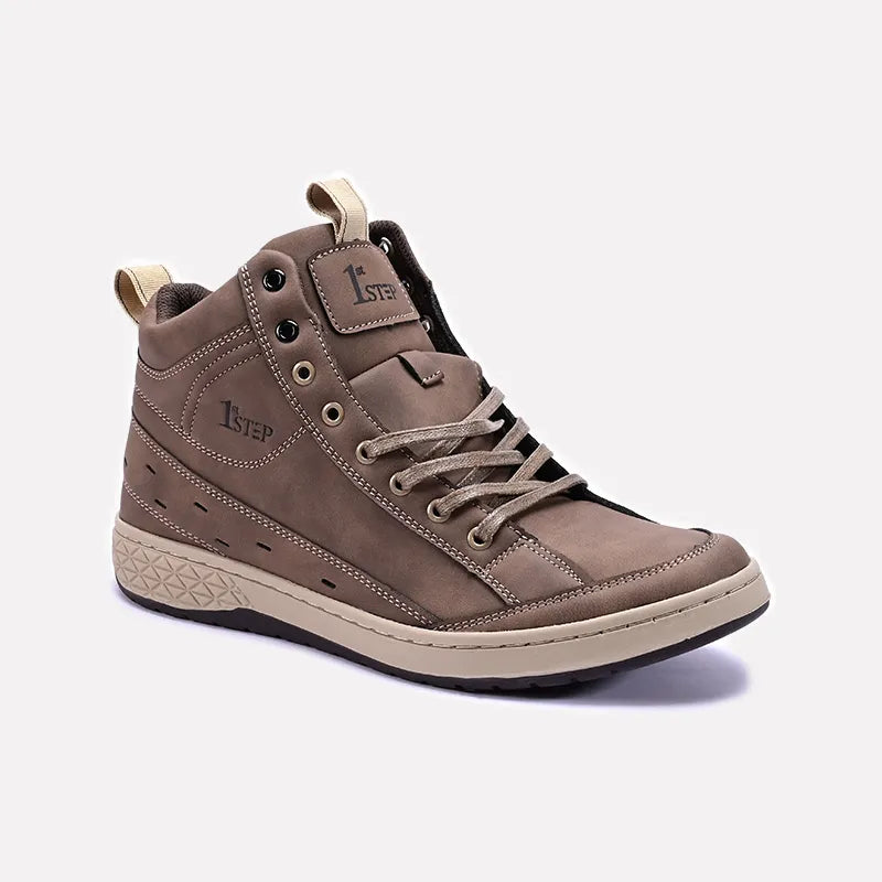 Track Sole Khaki Sneaker Shoes 0120520