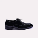 tyndale mens glossy black derby shoes