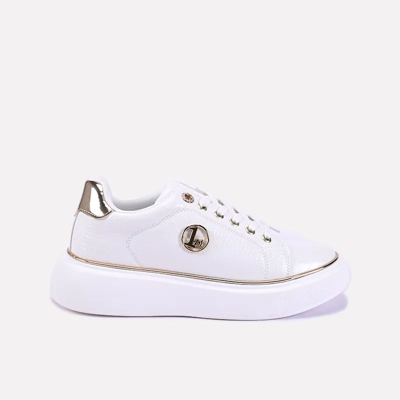 urban men vibe white platform sneakers