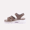 veda brown casual sandals for women