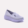 Vela Gray Platform Slip On Sneakers