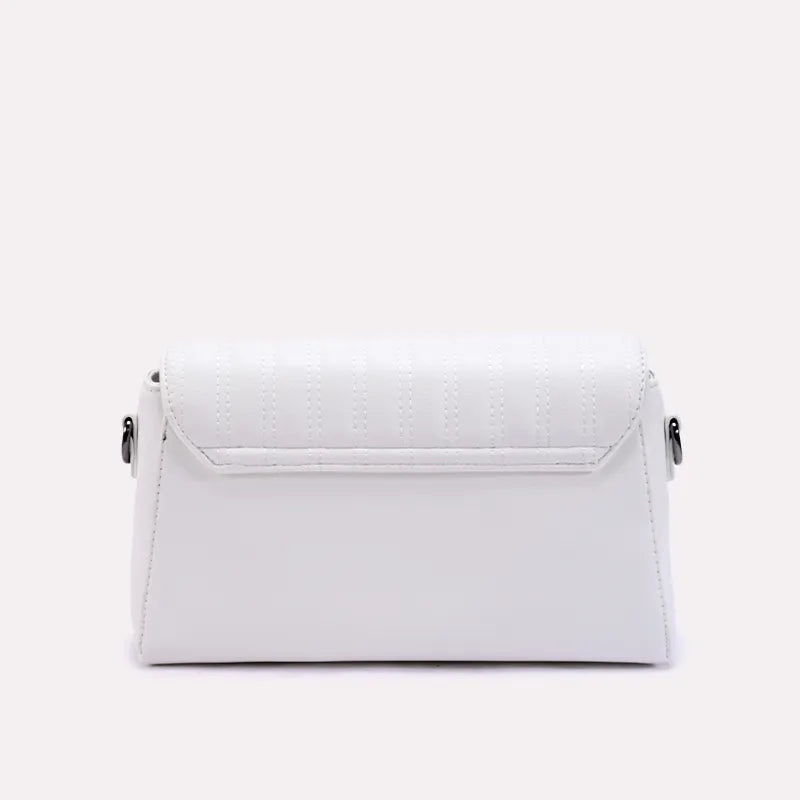 velour white luxury purse for women