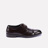 velox mens brown cap toe derby shoes