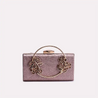 vera peach clutch front