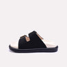 verena black casual slippers for women