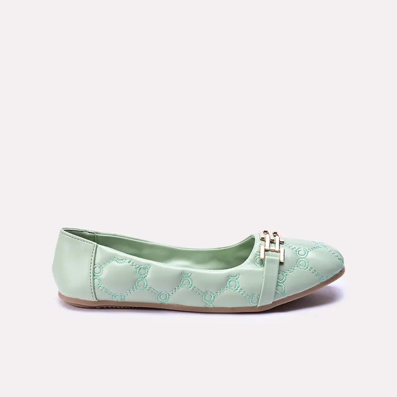 victoria womens green casual pumps