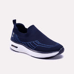 Viora Blue Slip On Sneakers 0440782