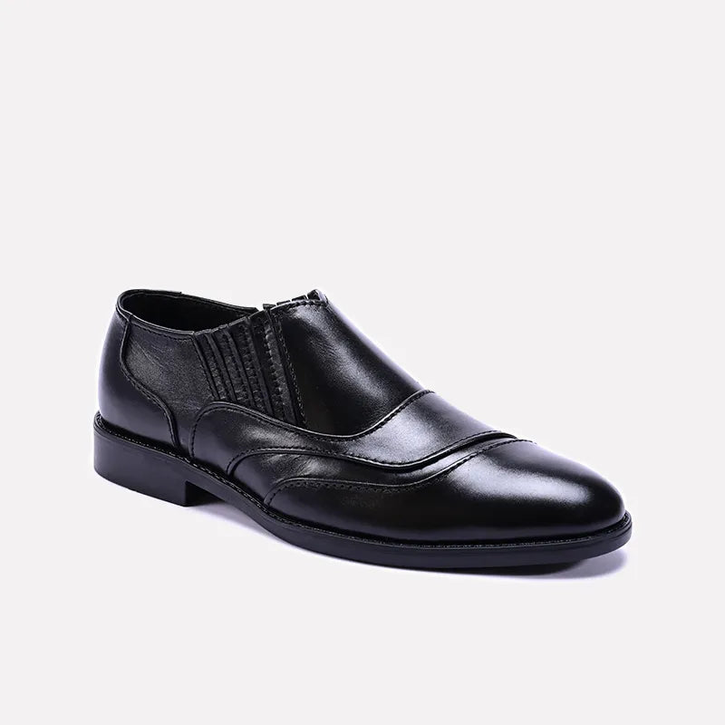 Virtuoso Black Formal Shoes 0111082