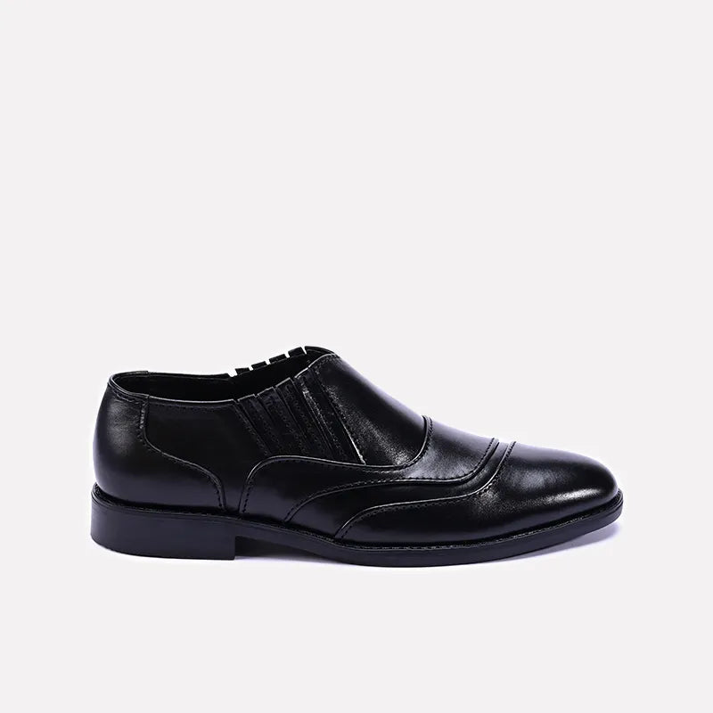 Virtuoso Black Formal Shoes 0111082