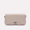 vivid light brown sleek crossbody bag