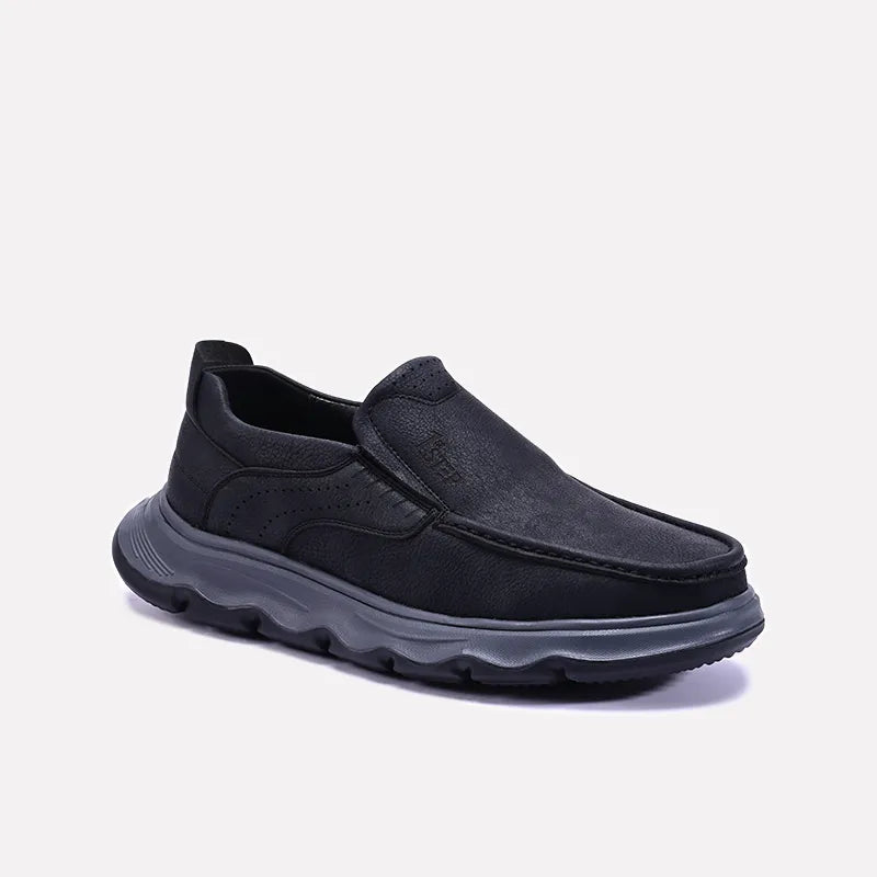Walker Black Thick Sole Sneakers 0120510