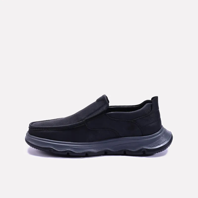 Walker Black Thick Sole Sneakers 0120510