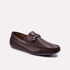 wallace brown perforated horsebit loafers