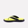 wallman black casual flip flops for men