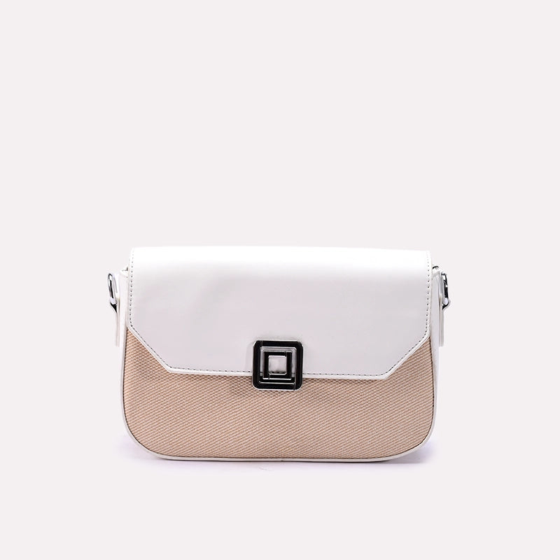 White Casual Hand Bags
