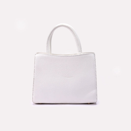 White Casual Shoulder Bags for Women