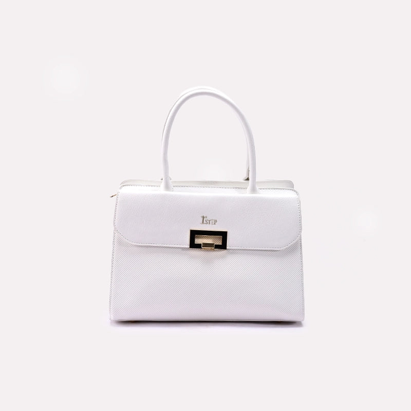 White Casual Shoulder Bags