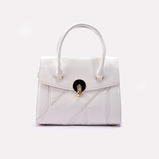 White Casual Shoulder Bags