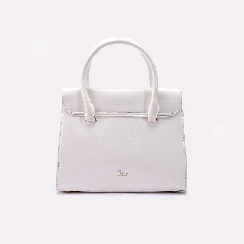 White Casual Shoulder Bags for Women