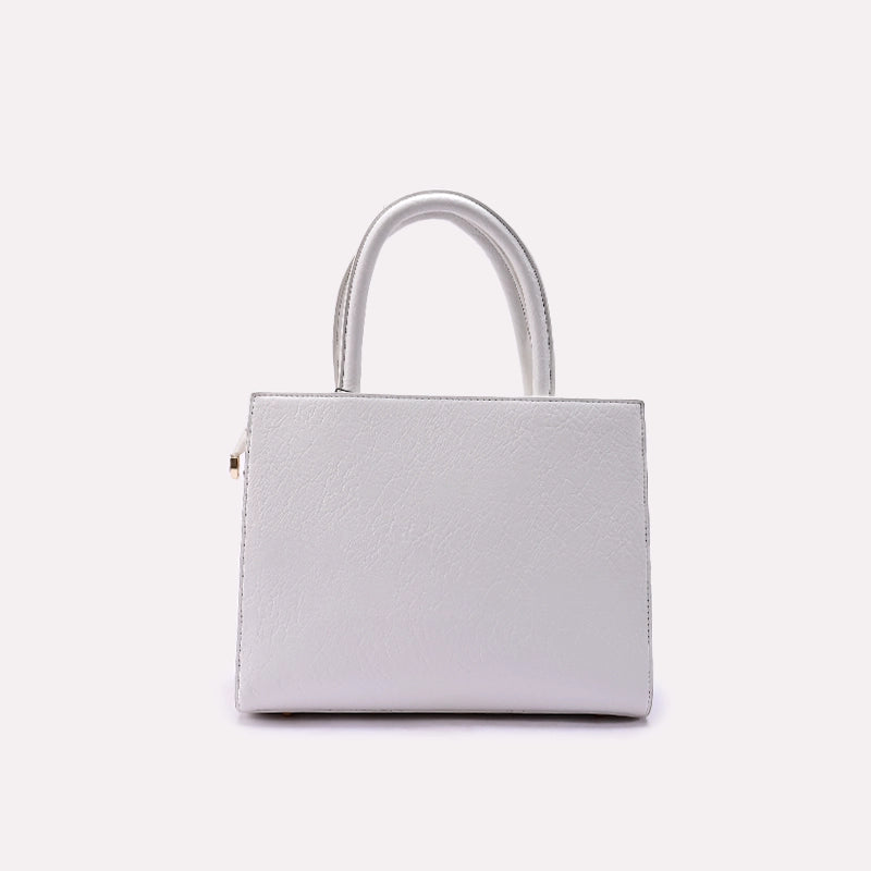 White Casual Shoulder Bags for Women