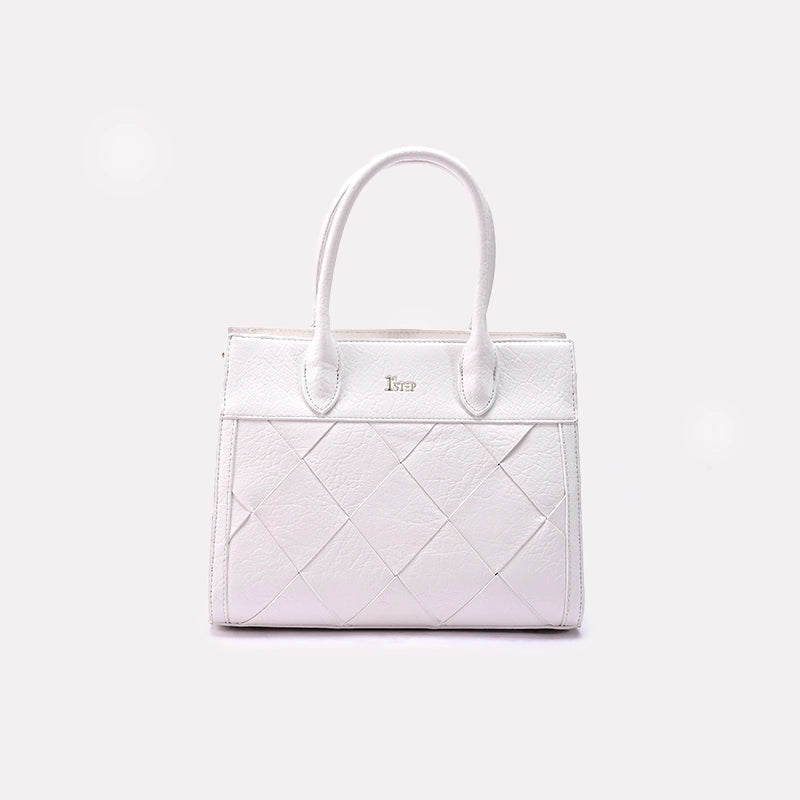 White Casual Shoulder Bags