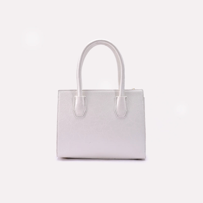 White Casual Shoulder Bags for Women
