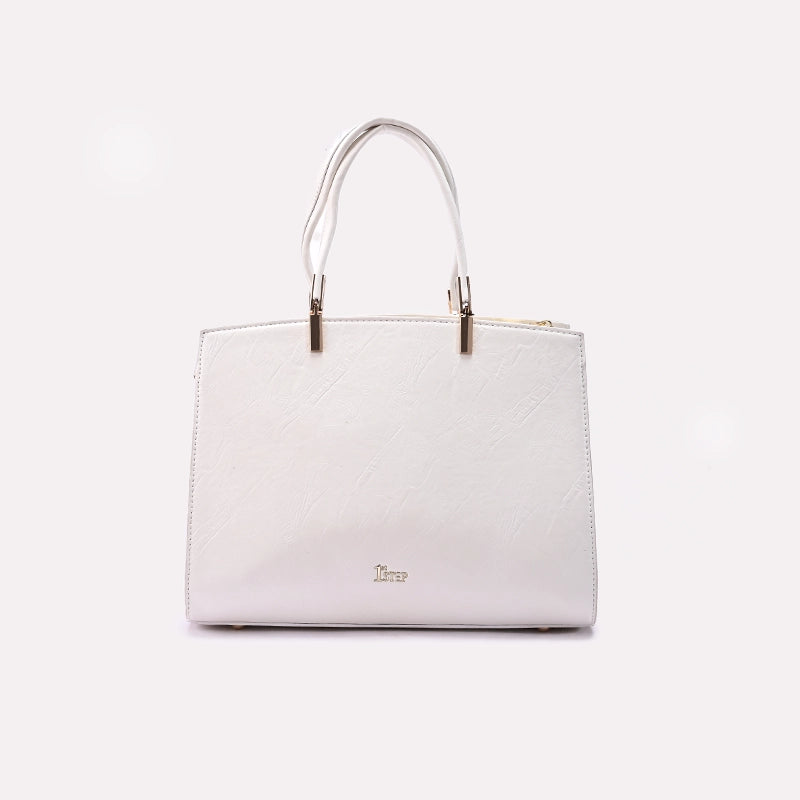Womens White Casual Shoulder Bag