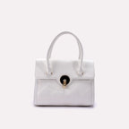 White Casual Shoulder Bag