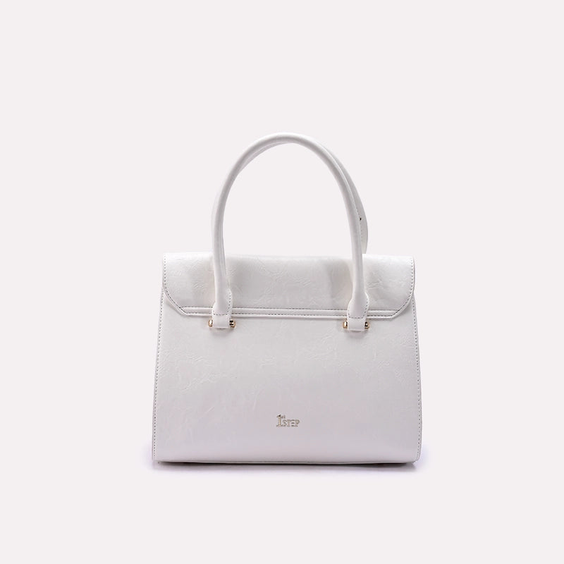 Womens White Casual Shoulder Bag