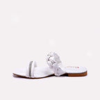 Womens White Fancy Slippers