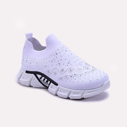 White Slip On Sneakers For Women