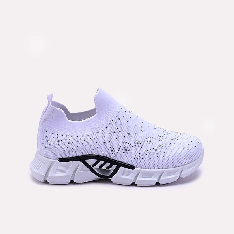 White Slip On Sneakers