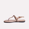 winter peach fancy sandals for women