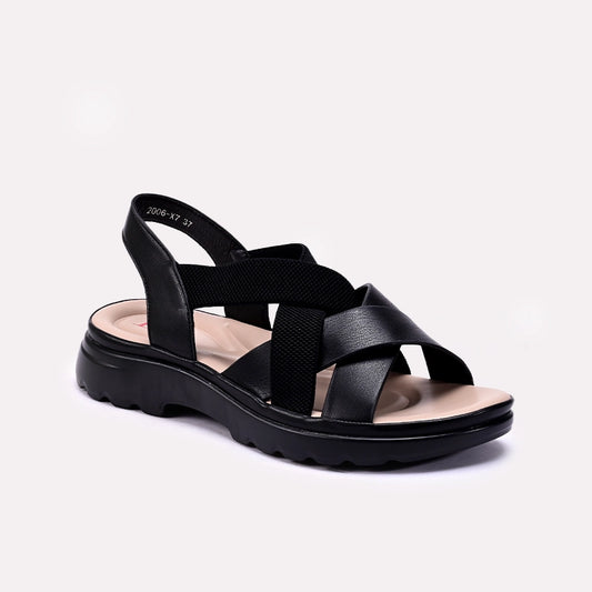Black Casual Sandals