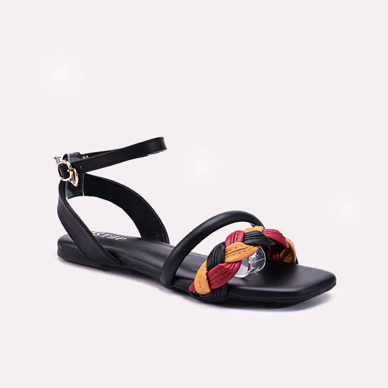 Black Casual Sandals