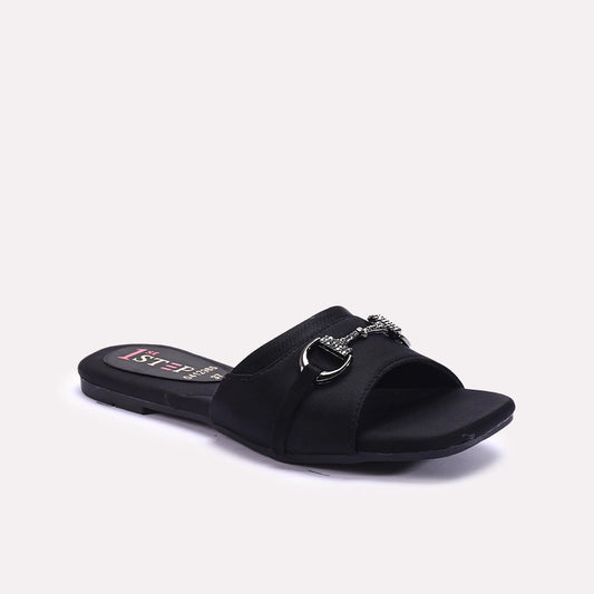 Womens Black Casual Slippers 0412986