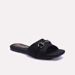 Womens Black Casual Slippers 0412986